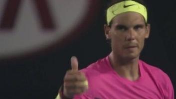 El deportivo gesto de Smyczek con Nadal ante el grito de un aficionado