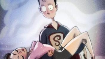 Este artista redibuja los superhéroes clásicos como creaciones de Tim Burton