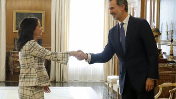 Arrimadas (Cs), sobre Felipe VI: "Está llevando su Jefatura del Estado con mucha generosidad"