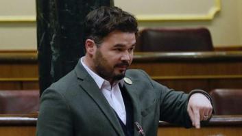 "Salvajes...": el brutal rifirrafe de Rufián con un tuitero que le recordó uno de sus mensajes más duros contra los jueces