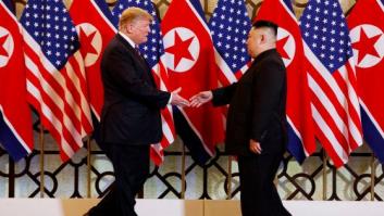 Trump y Kim se cruzan buenos deseos en su primera toma de contacto en Hanoi