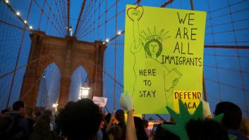 La desgarradora obra de arte realizada en la frontera entre EE UU y México