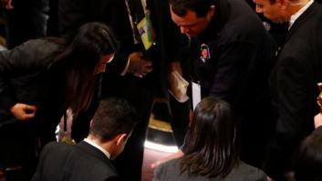 El aparatoso accidente de Rami Malek ('Bohemian Rhapsody') en los Oscar 2019 que no se vio en pantalla