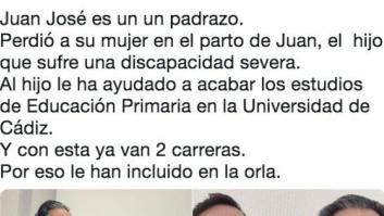La orla universitaria que emociona a media España: la foto lo dice todo