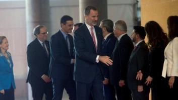 Tensión en el Mobile: Torra evita el pabellón de España y sin foto en el estand de Cataluña