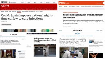 La prensa internacional coincide: el estado de alarma es "necesario" ante la "gravedad" de la situación