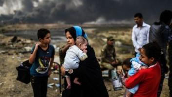 Miles de familias secuestradas por el EI para usarlas como escudos humanos en Mosul