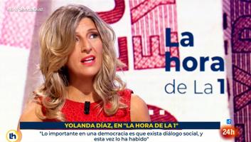 Díaz, sobre una candidatura electoral: "Agradezco a Iglesias su cariño, pero no estoy en estas"