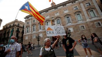 La movilización contra la Mesa de Diálogo reúne a solo cerca de 50 personas