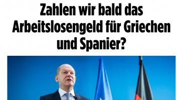 El titular nada positivo sobre los españoles del periódico más vendido en Alemania