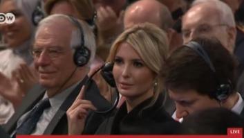 Merkel se burla del Gobierno de Trump... e Ivanka es la única que no se ríe