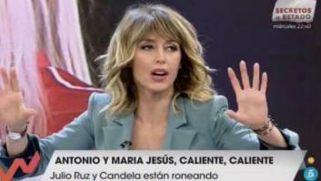 Emma García reprende a Julio Ruz en 'Viva la vida': "No me ha gustado nada eso"