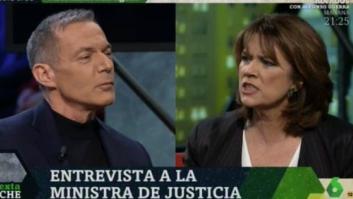 El enfado de Dolores Delgado por esta pregunta de Hilario Pino en 'LaSexta Noche'