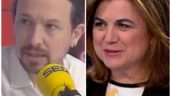 Multitud de comentarios por el tuit de Lucía Méndez sobre lo que dijo Pablo Iglesias en la SER