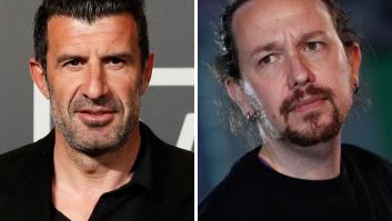 Figo vuelve a la carga contra Iglesias: "Menos mal que te quedan dos telediarios"