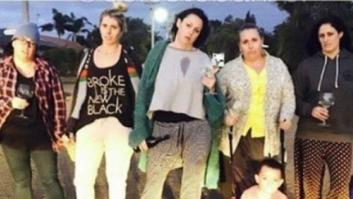 Una madre recrea las fotos de famosos con sus hijos, hilarante