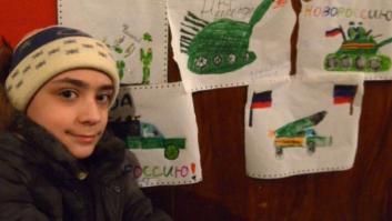 Así es la vida entre bombardeos de los niños de Donetsk (FOTOS)