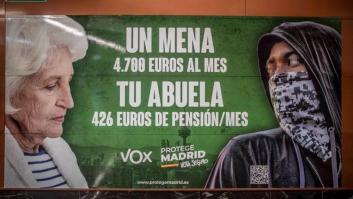 La jueza archiva la denuncia contra Vox por el cartel de los menores extranjeros no acompañados