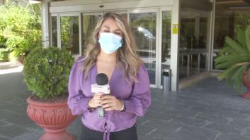 La reprimenda de un enfermero a esta reportera de 'Socialité' por lo que ha hecho en directo: se ve en la foto