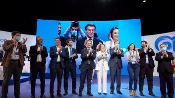 Ceremonia de coronación en el PP