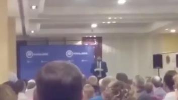 Cachondeo por cómo el presidente de Murcia habla a la gente en este mitin del PP