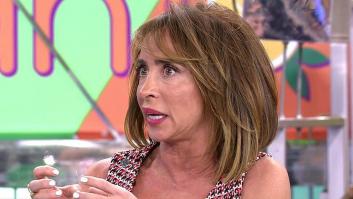 El momento 'tierra trágame' de María Patiño al insultar a Isabel Pantoja