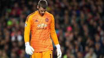Cachondeo en las redes tras el fallo de De Gea en el Barça-Manchester
