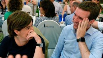 Todo el mundo ha pensado lo mismo al ver esta foto de Sáenz de Santamaría y Casado