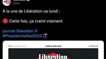 La portada de 'Libération' sentencia la primera vuelta de las elecciones en Francia