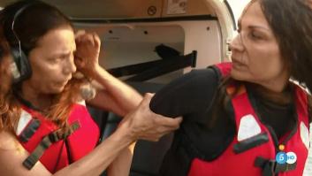 Las memorables frases con las que Toñi ha animado a Encarna (Azúcar Moreno) a lanzarse del helicóptero en 'Supervivientes 2019'