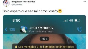 Quieren estafar por WhatsApp a Alberto Ginés y su reacción hace las delicias de Twitter