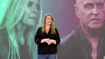 La significativa camiseta con la que ha acudido a votar Carlota Corredera, presentadora de 'Sálvame'