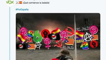 El polémico tuit de Vox el día de las elecciones se lleva la respuesta más sonada: la de Warner Bros