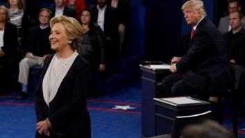 Clinton y Trump frente a la astilla
