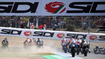Susto en el GP de Jerez con un grave accidente múltiple en la salida de Moto2