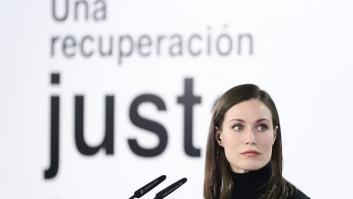 La foto de Sanna Marin, primera ministra de Finlandia, que está por todas partes es un montaje