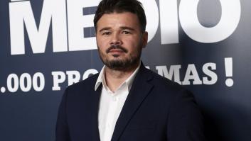 "Un poco más gris...": el tuit de Rufián que arrasa en Twitter tras la pancarta que mostró la afición del Rayo