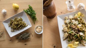 Recetas fáciles: ensalada de judías verdes con parmesano