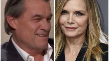 Artur Mas sorprende a todos con esta frase sobre Michelle Pfeiffer en TV3