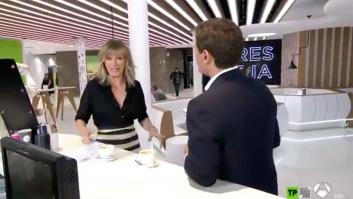 Susanna Griso sorprende a los trabajadores de Atresmedia por lo que ha hecho con Albert Rivera en 'Espejo Público'