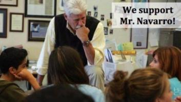 Sancionan a un profesor por comparar a Trump y Hitler, pero los estudiantes piden su vuelta
