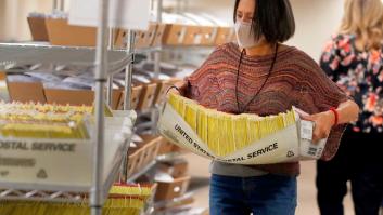 Denuncian la desaparición de 300.000 votos llegados por correo en 15 estados