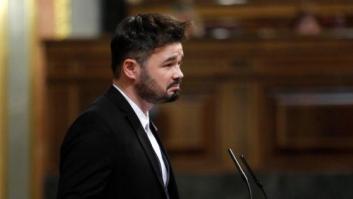 Gabriel Rufián felicita a Pablo Casado con este irónico 'hachazo'