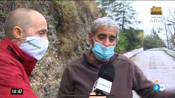 Hay un error en esta imagen de un reportero de 'Ya es mediodía': si te fijas bien, lo ves al momento