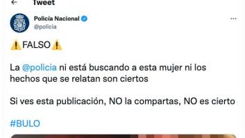 La Policía desmiente la publicación viral sobre la mujer del Burger King y pide no compartirlo