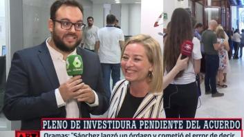 La cara de un reportero de 'Al Rojo Vivo' tras lo que ha hecho en pleno directo esta diputada