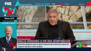A Ferreras le basta un minuto para dejar muy clara su postura: "Alto riesgo. Peligro"