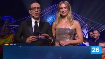 Sorpresa generalizada por el gesto de los presentadores de Eurovisión con España