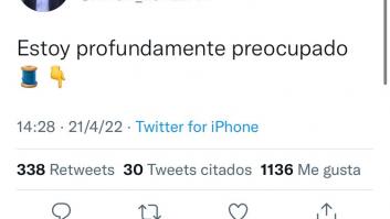Aitor Esteban explica por qué está "profundamente preocupado" y da que hablar en Twitter