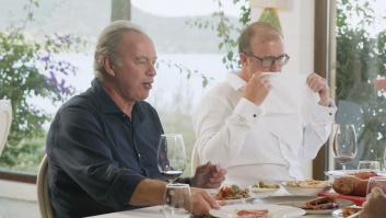 Críticas a Bertín Osborne por lo que hizo (varias veces) mientras comía con Rafa Nadal: se ve en la foto